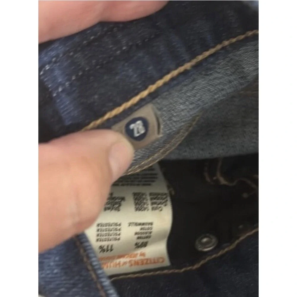 Citizens of Humanity Dylan Boy Jeans Womens 28 Blue Drop Rise Cropped 1254-876